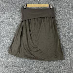 Eres Swim Skirt L/XL Cover Up Pull On Brown Minimalist Summer Beach Pool Cruise